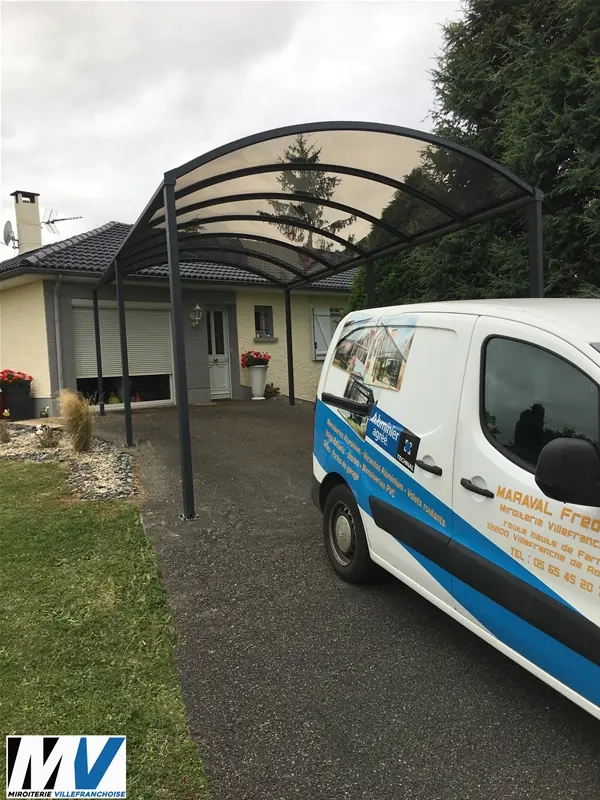 Réalisation d'un Carport à Montbazens